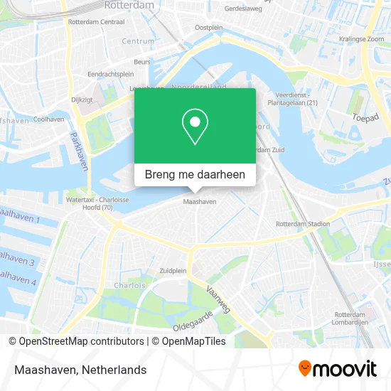 Maashaven kaart