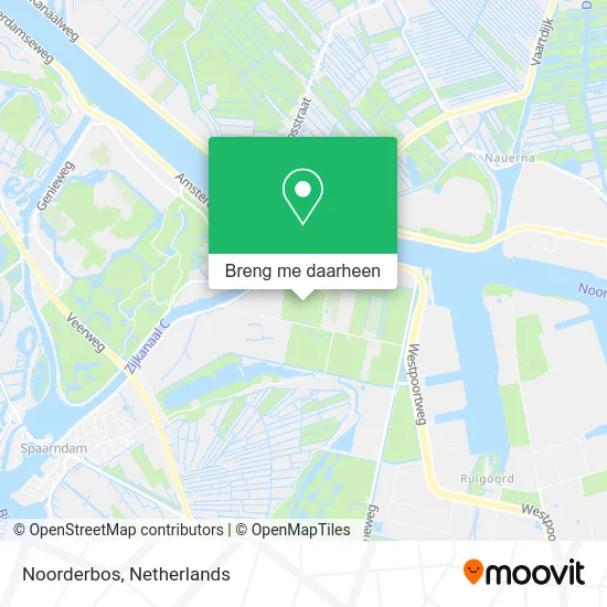 Noorderbos kaart