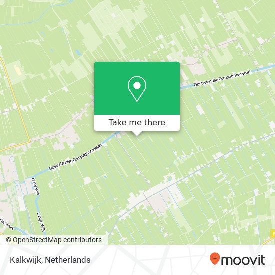 Kalkwijk kaart