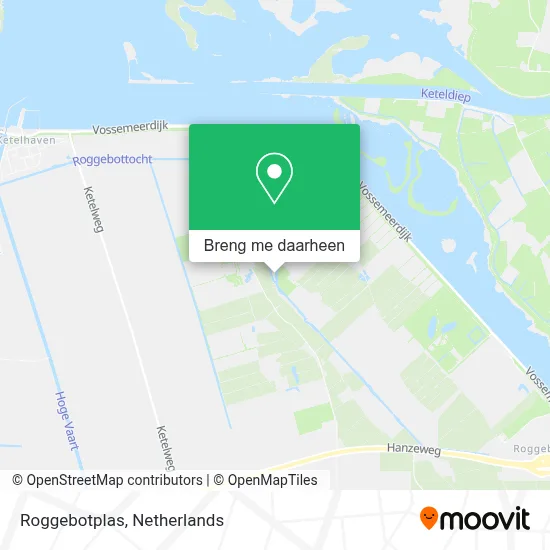 Roggebotplas kaart