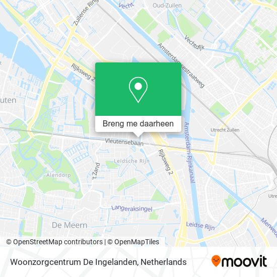 Woonzorgcentrum De Ingelanden kaart