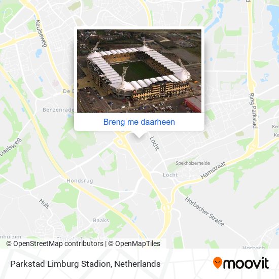 Parkstad Limburg Stadion kaart