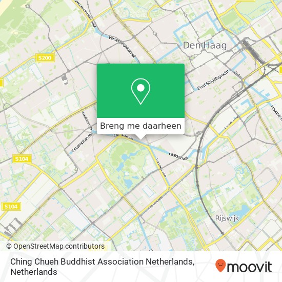 Ching Chueh Buddhist Association Netherlands kaart
