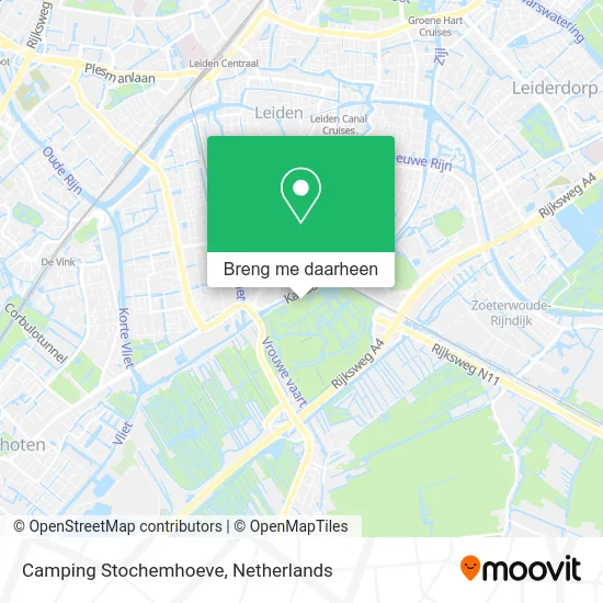 Camping Stochemhoeve kaart
