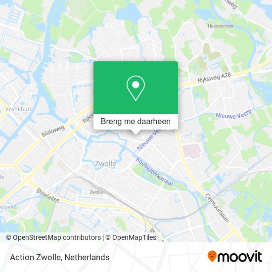Action Zwolle kaart