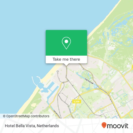 Hotel Bella Vista kaart