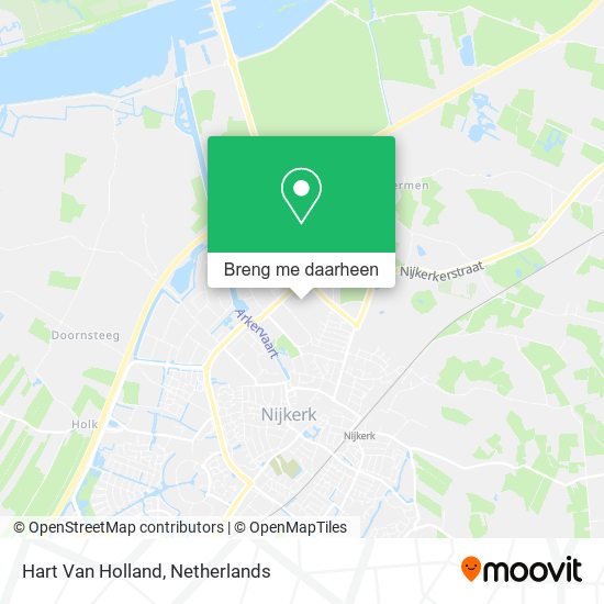 Hart Van Holland kaart
