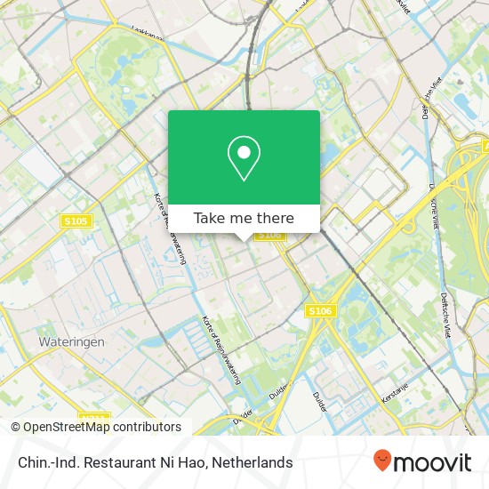 Chin.-Ind. Restaurant Ni Hao kaart