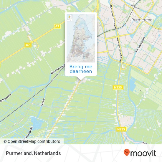 Purmerland kaart