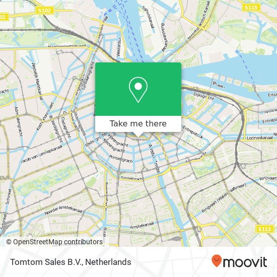 Tomtom Sales B.V. kaart