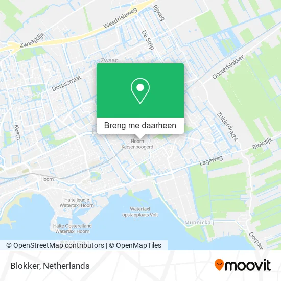 Blokker kaart