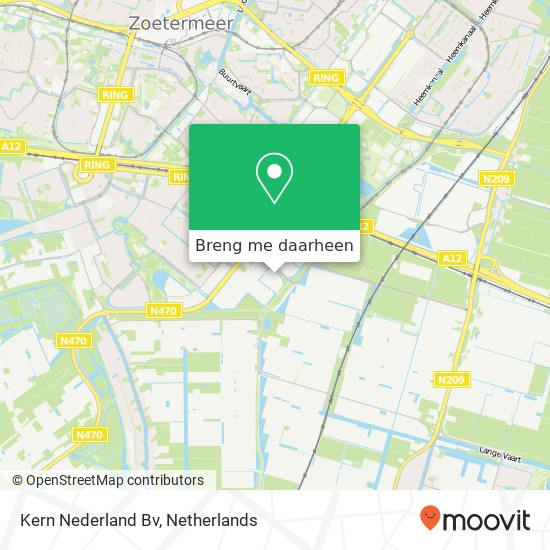 Kern Nederland Bv kaart