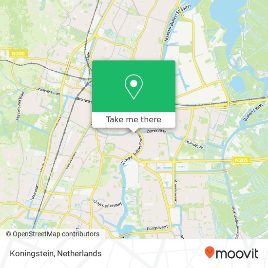 Koningstein kaart