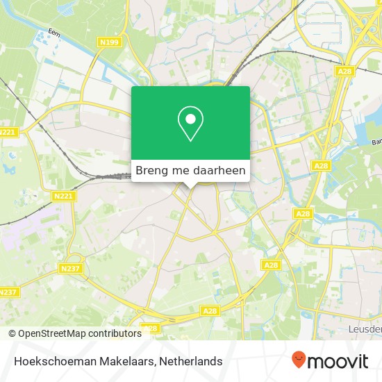 Hoekschoeman Makelaars kaart