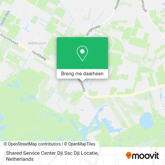 Shared Service Center Dji Ssc Dji Locatie kaart