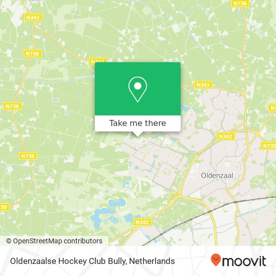 Oldenzaalse Hockey Club Bully kaart