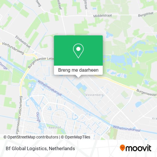 Bf Global Logistics kaart