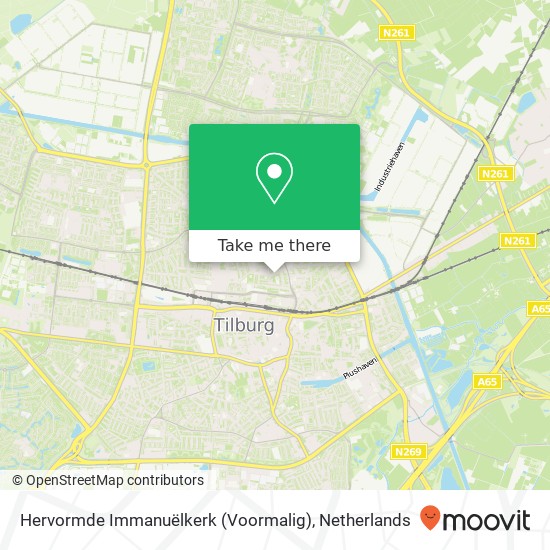 Hervormde Immanuëlkerk (Voormalig) kaart