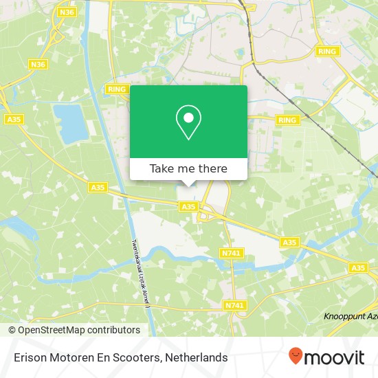 Erison Motoren En Scooters kaart