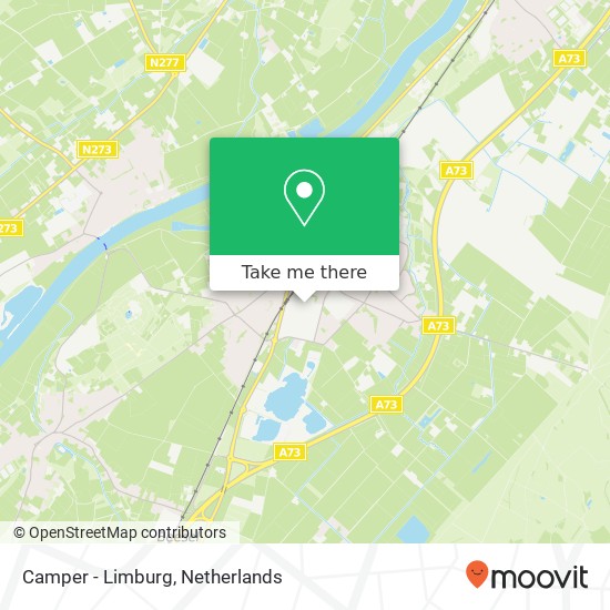 Camper - Limburg kaart