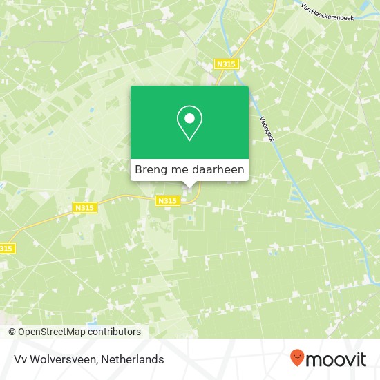 Vv Wolversveen kaart