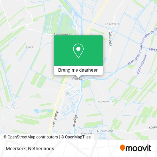 Meerkerk kaart