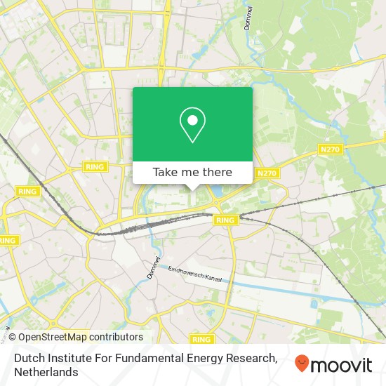 Dutch Institute For Fundamental Energy Research kaart