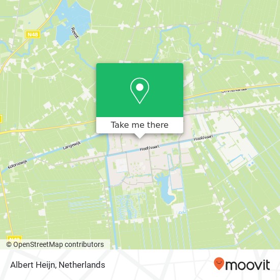 Albert Heijn kaart