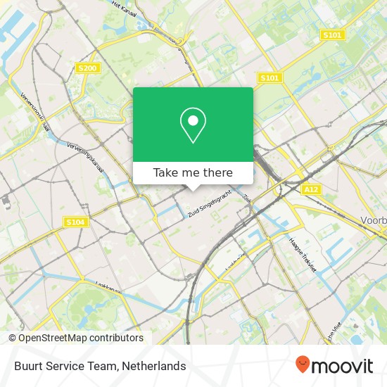 Buurt Service Team kaart