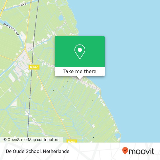 De Oude School kaart