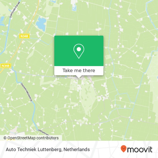 Auto Techniek Luttenberg kaart