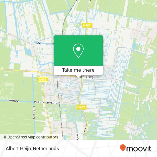 Albert Heijn kaart