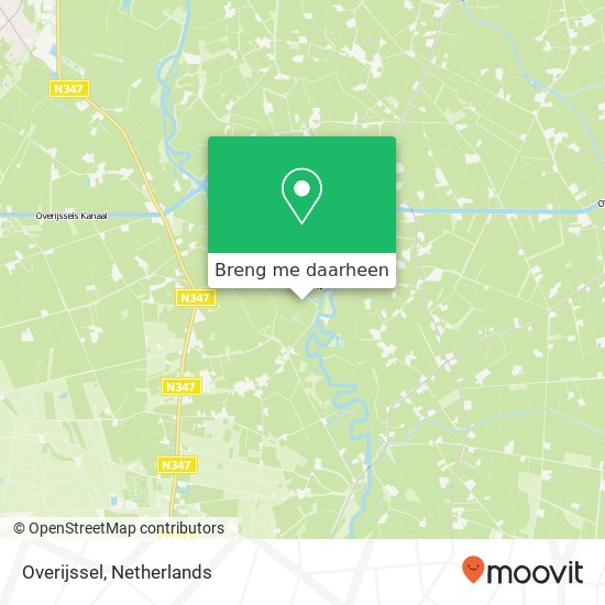 Overijssel kaart