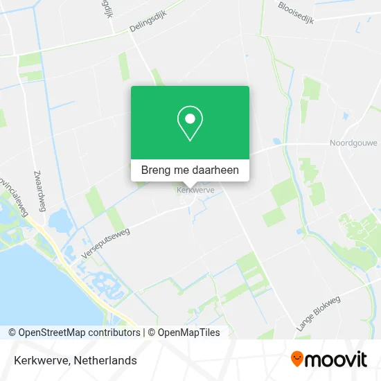 Kerkwerve kaart
