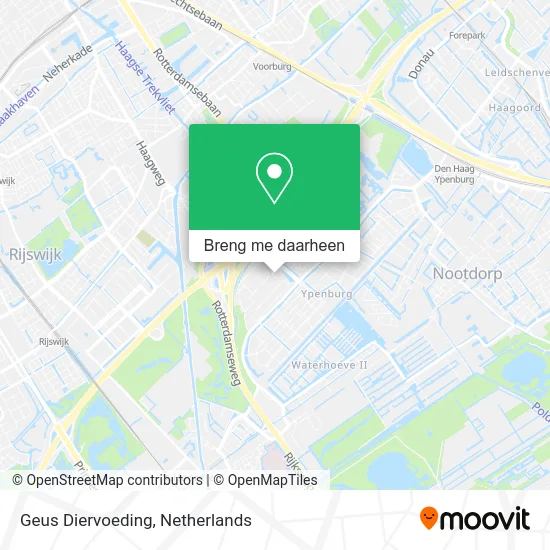 Geus Diervoeding kaart