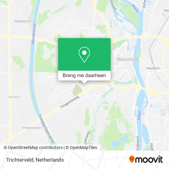 Trichterveld kaart