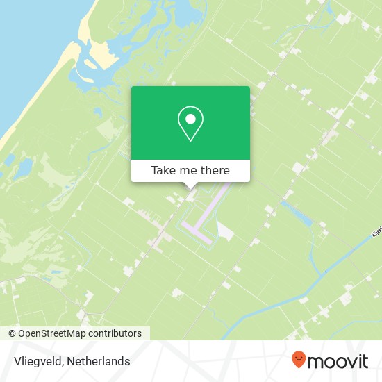 Vliegveld kaart