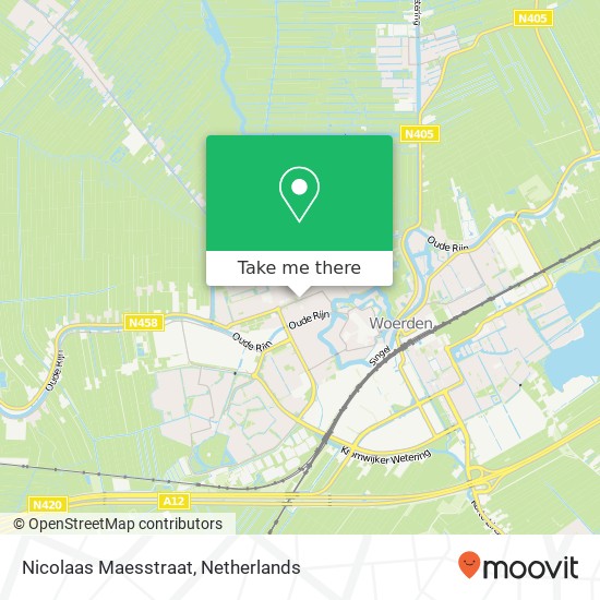 Nicolaas Maesstraat kaart