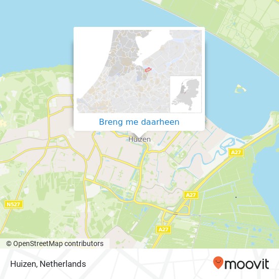 Huizen kaart