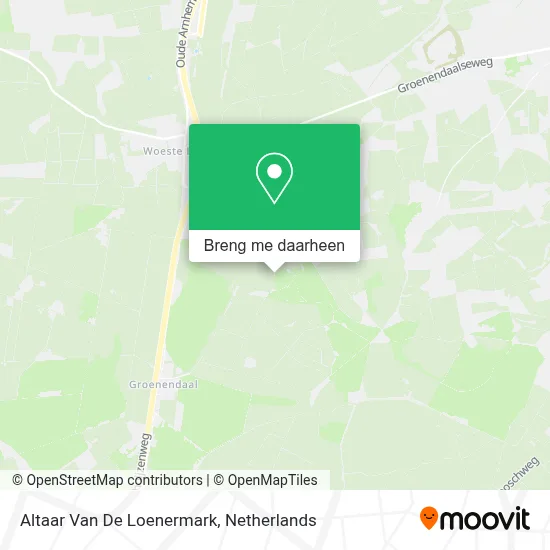 Altaar Van De Loenermark kaart