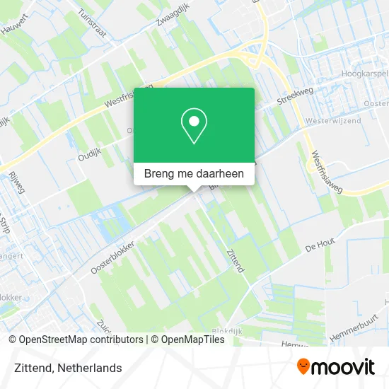 Zittend kaart