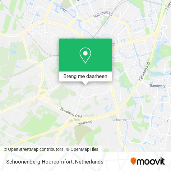 Schoonenberg Hoorcomfort kaart