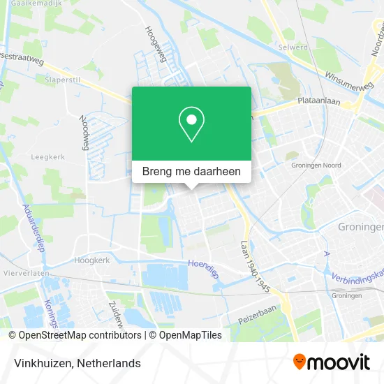 Vinkhuizen kaart
