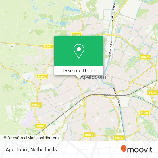 Apeldoorn kaart