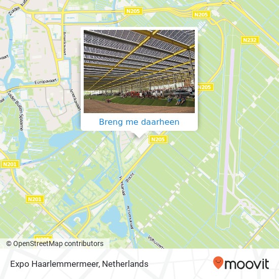 Expo Haarlemmermeer kaart