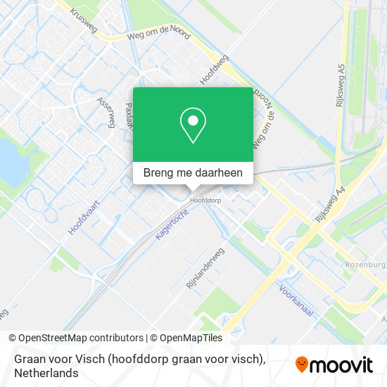 Graan voor Visch (hoofddorp graan voor visch) kaart