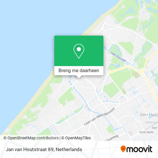 Jan van Houtstraat 89 kaart