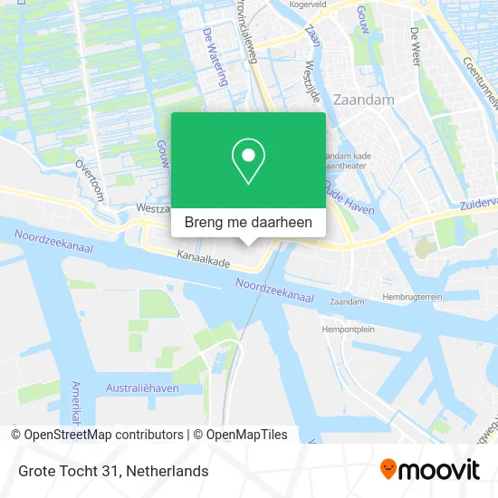 Grote Tocht 31 kaart