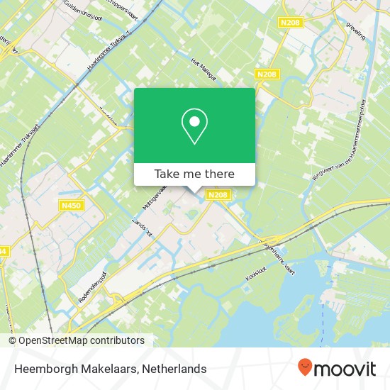 Heemborgh Makelaars, Hoofdstraat 271 kaart