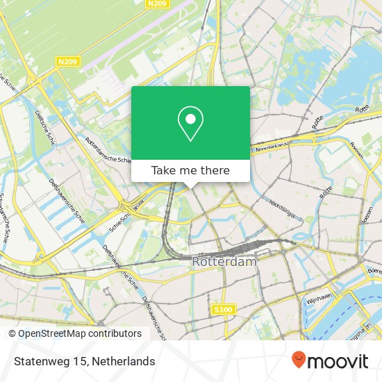 Statenweg 15, Statenweg 15, 3039 Rotterdam, Nederland kaart